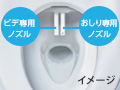 ビデ専用ノズルのイメージ ビデ専用ノズルのイメージ